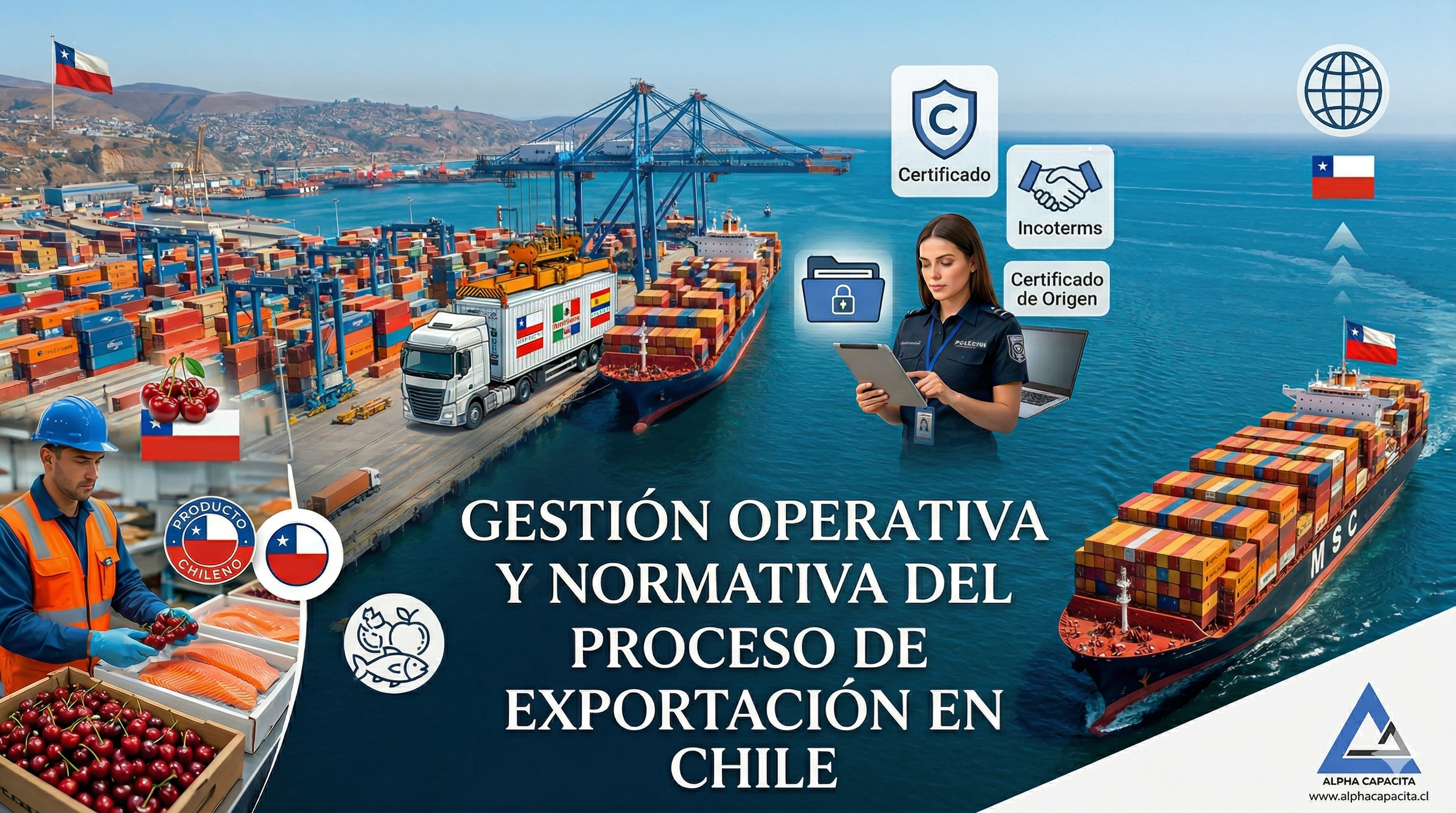 Curso: «Gestión Operativa Y Normativa Del Proceso De Exportación en Chile»
